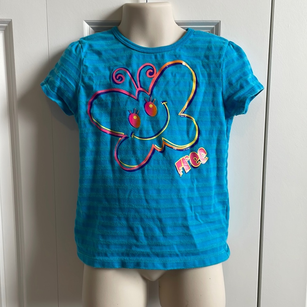 5/$20 Blue Butterfly Top